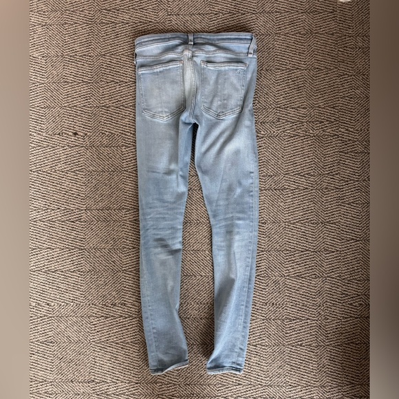 rag & bone Women's Sky Blue Skinny Jeans - Picture 7 of 9